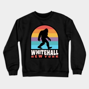 Whitehall New York Bigfoot Sasquatch Adirondack Mountains Crewneck Sweatshirt